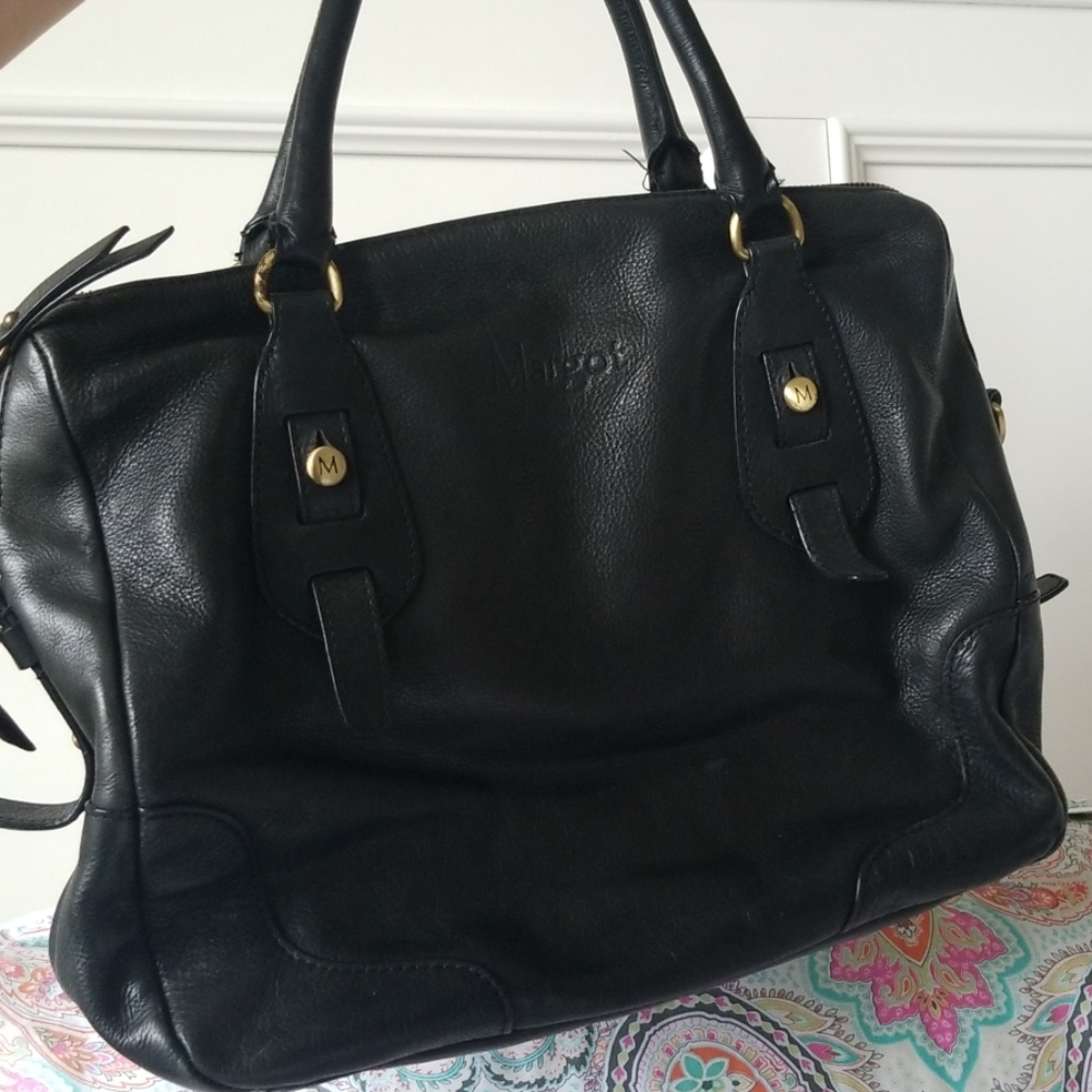 Black handbag